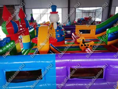 Коммерческий надувной батут "Цирковая арена"