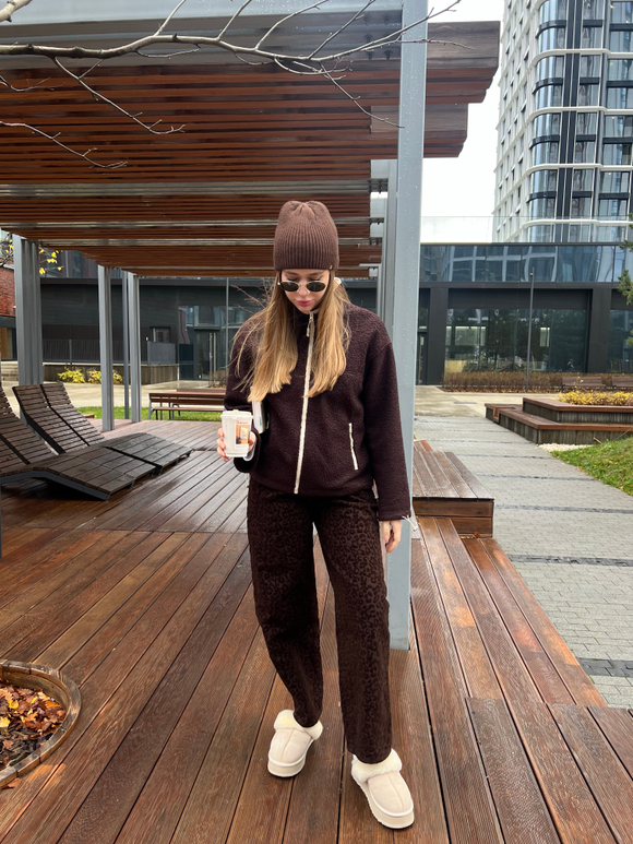 Флиска Тэдди горький шоколад