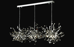 Светильник подвесной Crystal Lux GARDEN SP3х3 L1200 CHROME