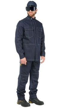 Костюм сварщика "Воркшоп" брюки (синий)