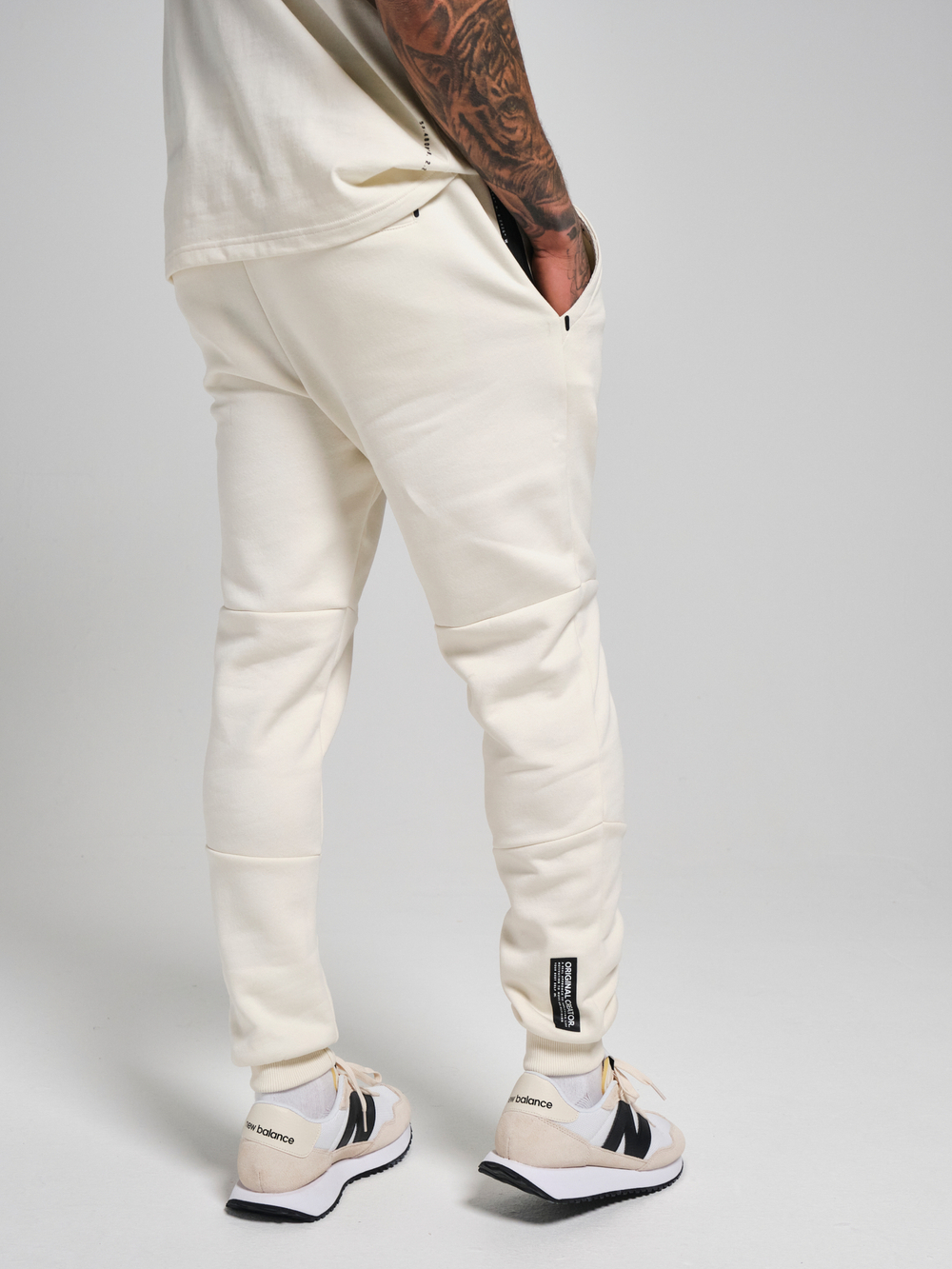 Спортивные штаны мужские ORIGINAL CREATOR JOGGERS, Молочный