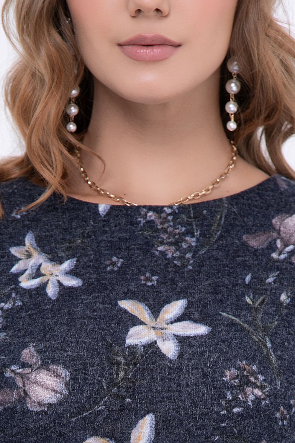 ПЛАТЬЕ БАЙЯ (ДАРК БЛУ) Bellovera (Акция)