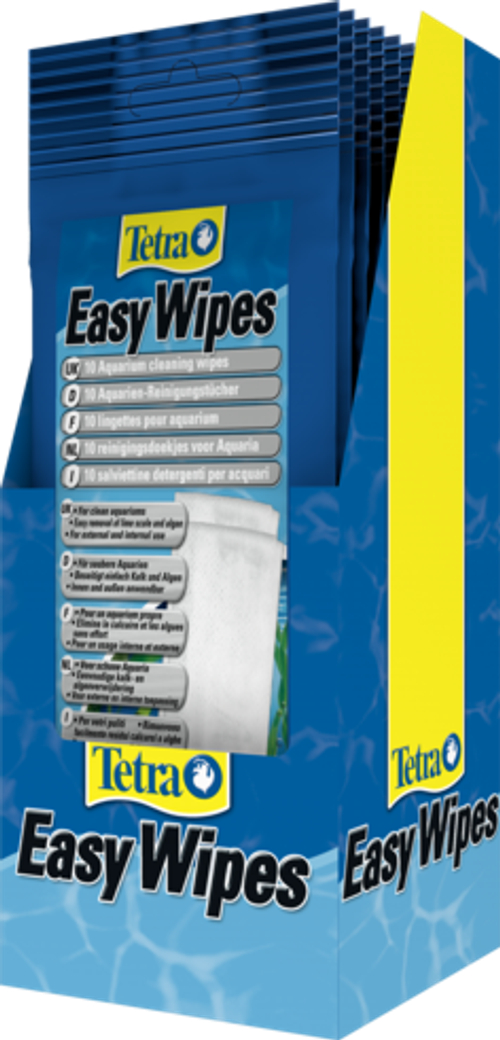 Салфетки для протирки аквариумов Tetra EasyWipes