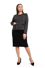Костюм женский 1482 11 (Черный) Olsarri (Акция)