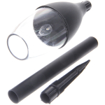 Светильник на солнечной батарее "Пламя огня" 43*6,5см, теплый белый свет