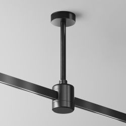 Крепление потолочное Short с прямым коннектором питания Maytoni   TRA156C-IPCL1-B