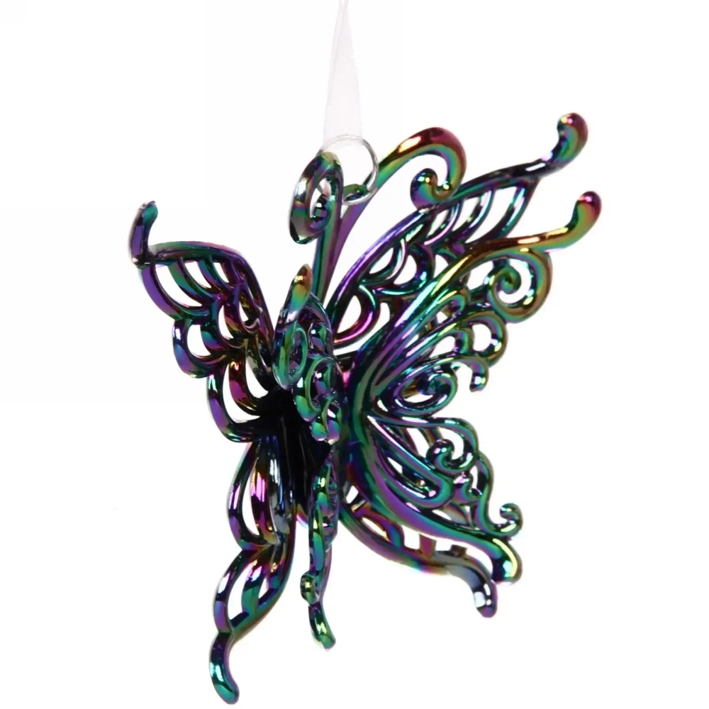 Подвеска «Бабочка волшебная» 11 см, хамелеон