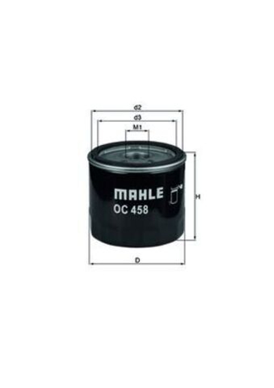 MAHLE - OC458-MAH - Oil Filter