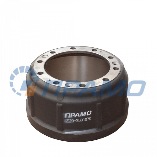 6520-3501070 (ПРАМО) Барабан тормозной для КАМАЗ-6520