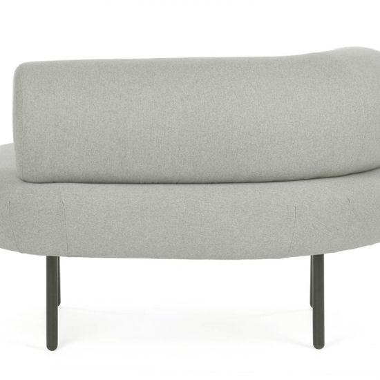 Кресло Adelaide R серая ткань