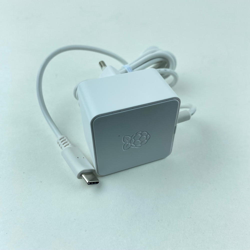 Оригинальный блок питания для Raspberry Pi 4 белый цвет