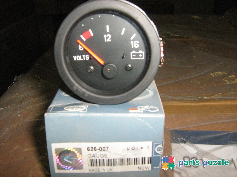 Вольтметр / GAUGE DC VOLTS 12VDC FOZMULA АРТ: 626-007