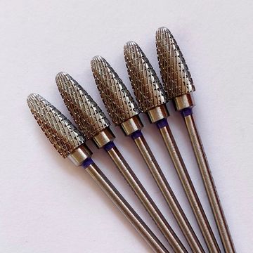 Твердосплавная насадка Кукуруза 906001 "Фреза" фиолетовая насечка