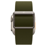 Ремешок Spigen FIT LITE ULTRA APPLE WATCH 4 / 5 / 6 / 7 / 8 / SE / ULTRA (42 / 44 / 45 / 49 MM) KHAKI (оцинкованная пряжка; материал из высококачественного нейлона; ультралегкий ремешок)