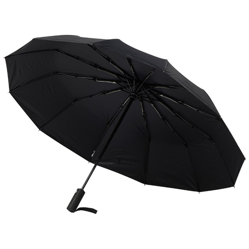 Зонт автоматический складной CLASSIC, 108см (полиэстер) черный