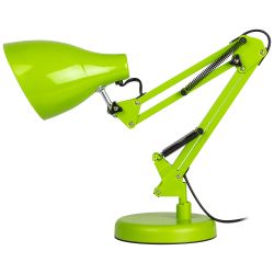 Настольный светильник ЭРА N-123-E27-40W-GR Е27 с основанием зеленый | Настольные светильники под лампу