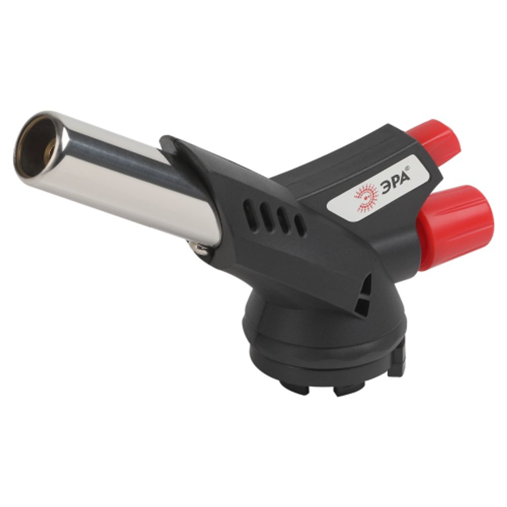 Горелка газовая ЭРА GB-07P с пьезоподжигом установка на баллон вращение 360 градусов | Газовые горелки