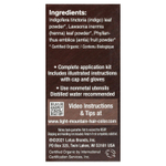 Light Mountain, Натуральное средство для окрашивания и ухода за волосами, Темно-коричневый, 4 унции (113 г)