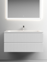 Тумба с раковиной Sancos Snob T 100 см SNT100W bianco