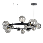 Подвесной светильник Mirastyle XL-21003/15 BK+LSG