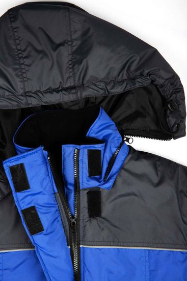 Куртка зимняя женская "Сакрин" (василек/синий)