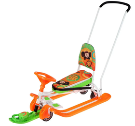 Снегокаты с родительской ручкой