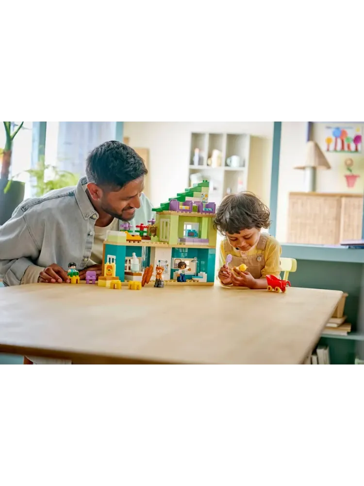 Конструктор DUPLO 10470 Дом «Современная семья» 3в1