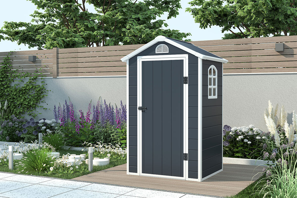Пластиковый сарай Black Fox Modernist A 4x3