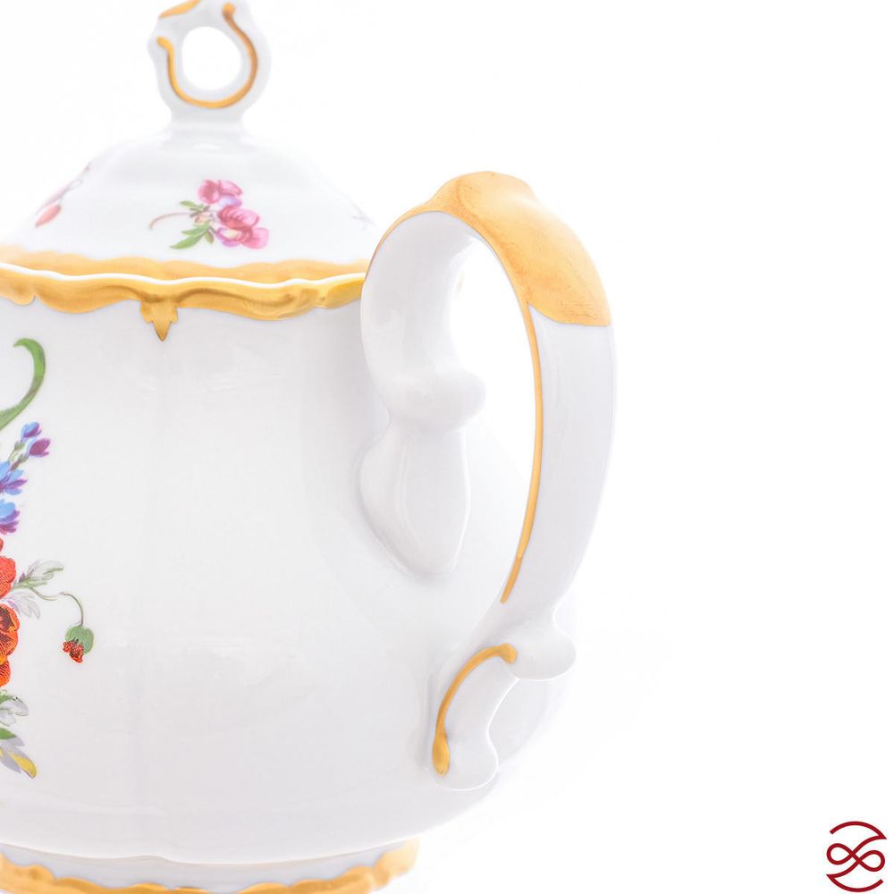 Чайник Queen's Crown Мейсенский букет 700 мл