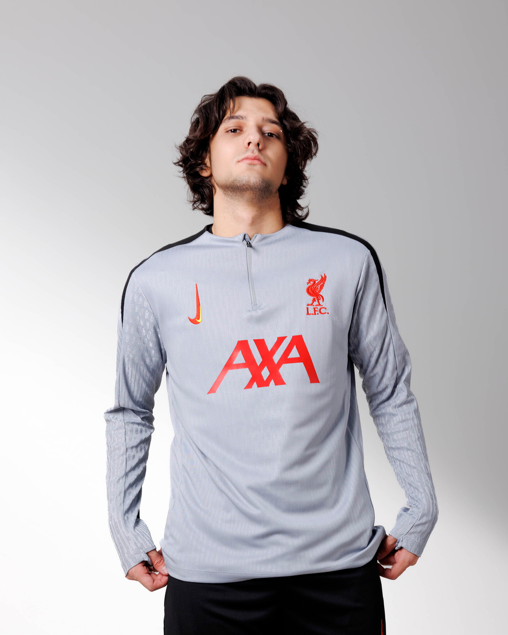 Ливерпуль / Трен.костюм / Серый