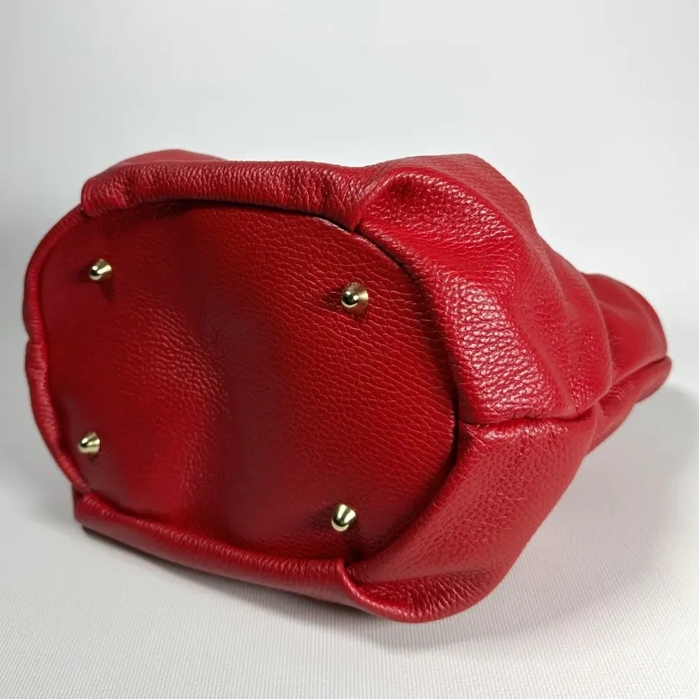 Женская красная сумка Penna Codino Rosso