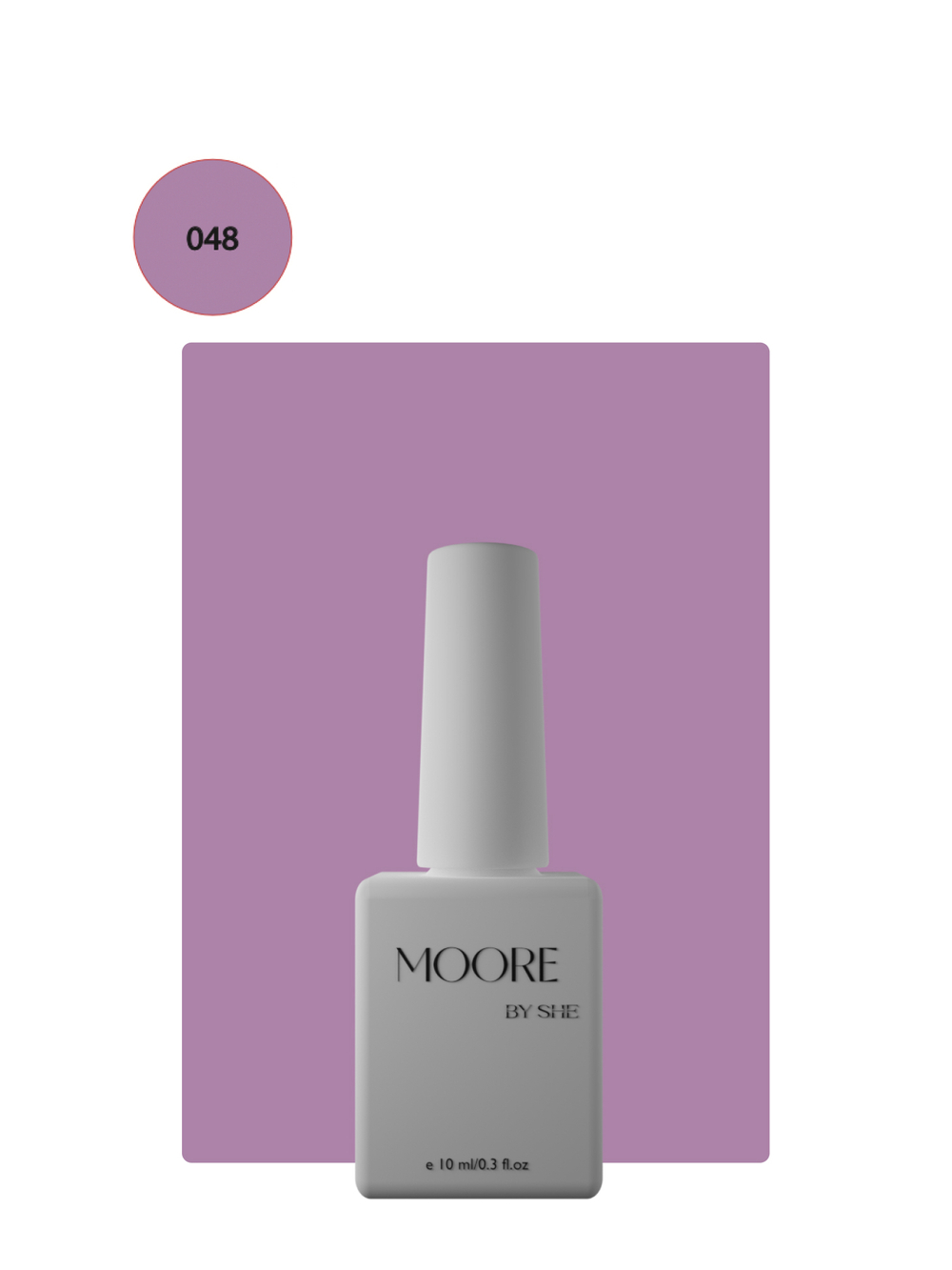 Moore Гель-лак  048 10 ml