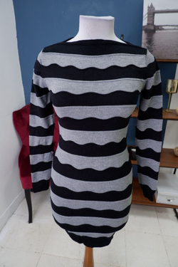 Платье в полоску 42/44 размер