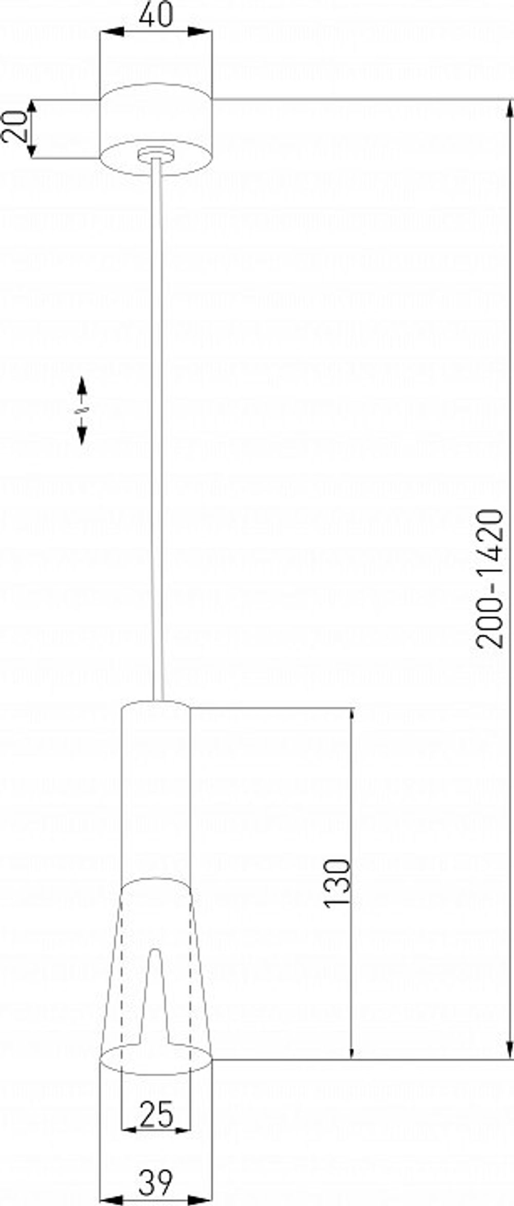 Подвесной светильник Elektrostandard Pino a067971