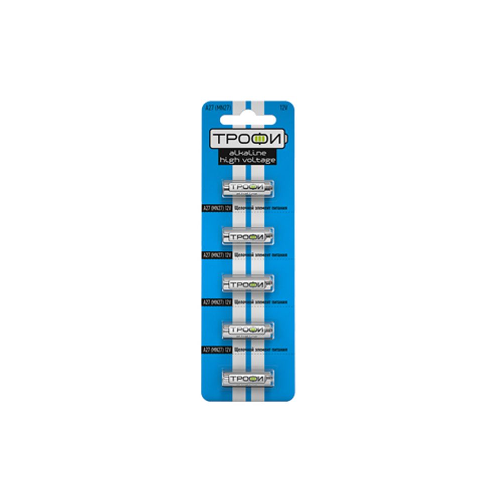 Батарейки Трофи A27-5BL ENERGY POWER Alkaline