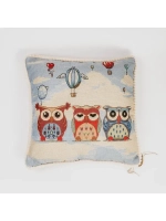 Подушка с наполнителем из кедровой стружки "Совы"