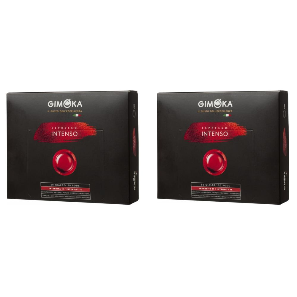 Кофе в капсулах Gimoka Nespresso Pro Intenso 50 капсул 2 шт
