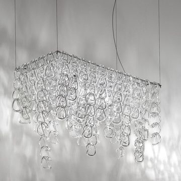 люстра Minigiogali SP Cloud Pendant Light By Angelo Mangiarotti, from Vistosi