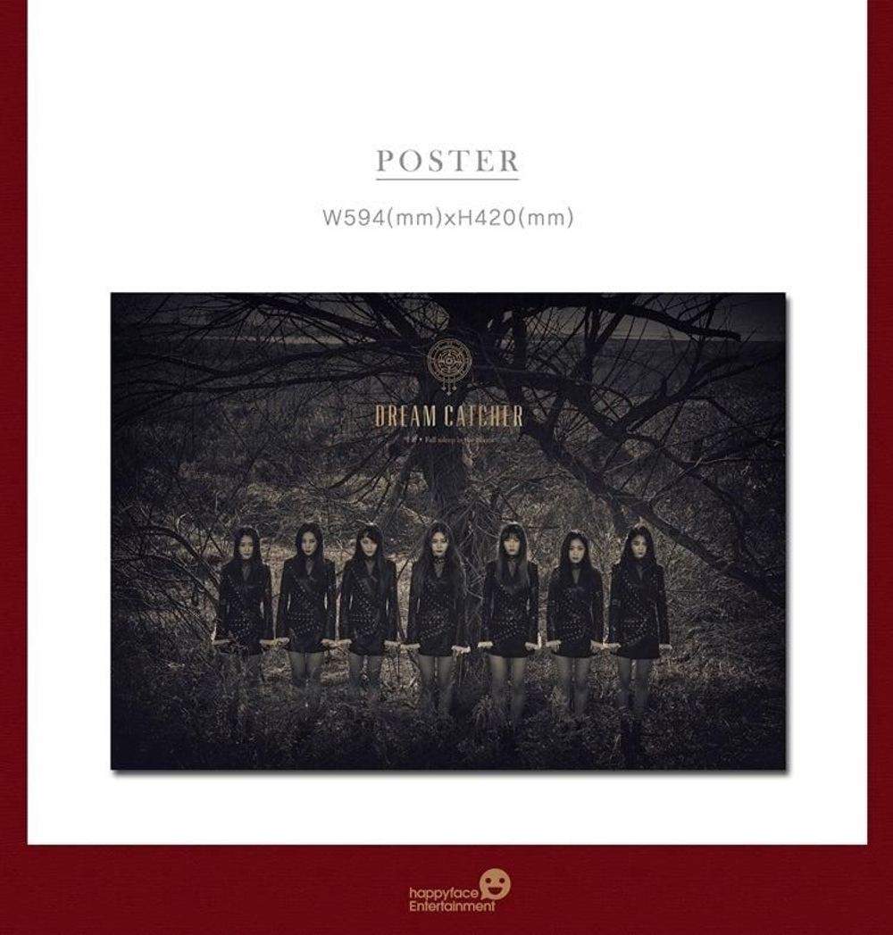 Альбом DREAMCATCHER - NIGHTMARE:FALL ASLEEP IN THE MIRROR 2nd Single Album