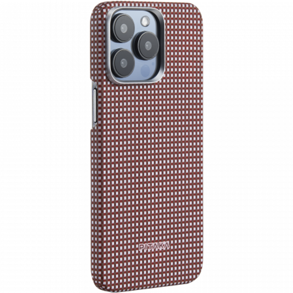 Чехол iPhone 15 Pro Pitaka MagEZ Case 5 (Bonfire)