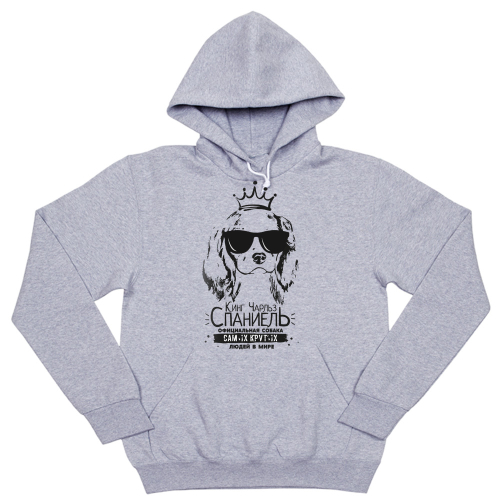 Толстовка "Кинг Чарльз Спаниель для крутых"