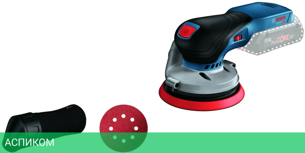 Шлифмашина Bosch GEX 18V-125 Solo (0.601.372.201)