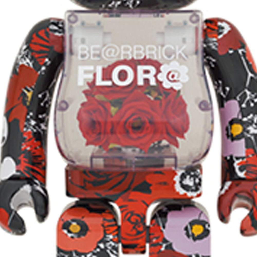 Дизайнерские игрушки BE@RBRICK FLOR@ 70cm, FLOR@-1000%
