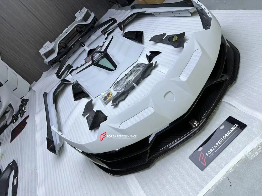 Карбоновый обвес переделка в LP770 SVJ для LAMBORGHINI AVENTADOR LP700 / LP720 / LP750 Ламборгини