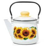 Чайник "Подсолнухи" 1,5л. Эстет Эт-75208
