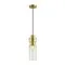 5057/1A PENDANT ODL24 385 золотой/янтарный/металл/стекло Подвес E27 1*40W SCROW