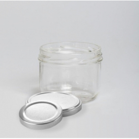 Банка для сыпучих прод. 250 мл. d=70 мм. h=60 мм. с крышкой Твист офф