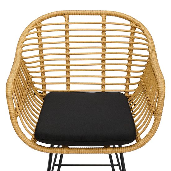 Стул барный vetle bent, ротанг