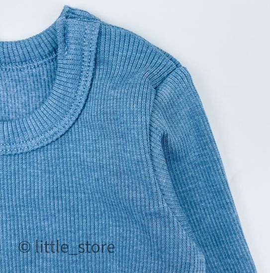 Боди из кашкорсе "New" Синий камень