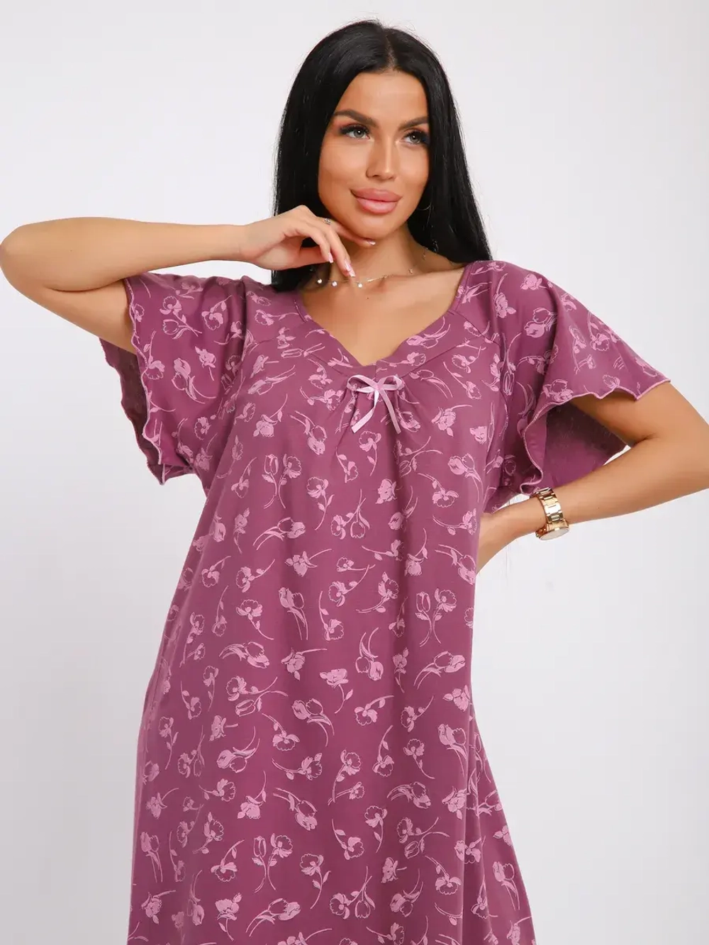 Ночная сорочка большие размеры